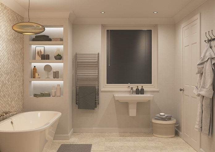 Venetian, Jet Black - Perfect Fit Blind - Image 7